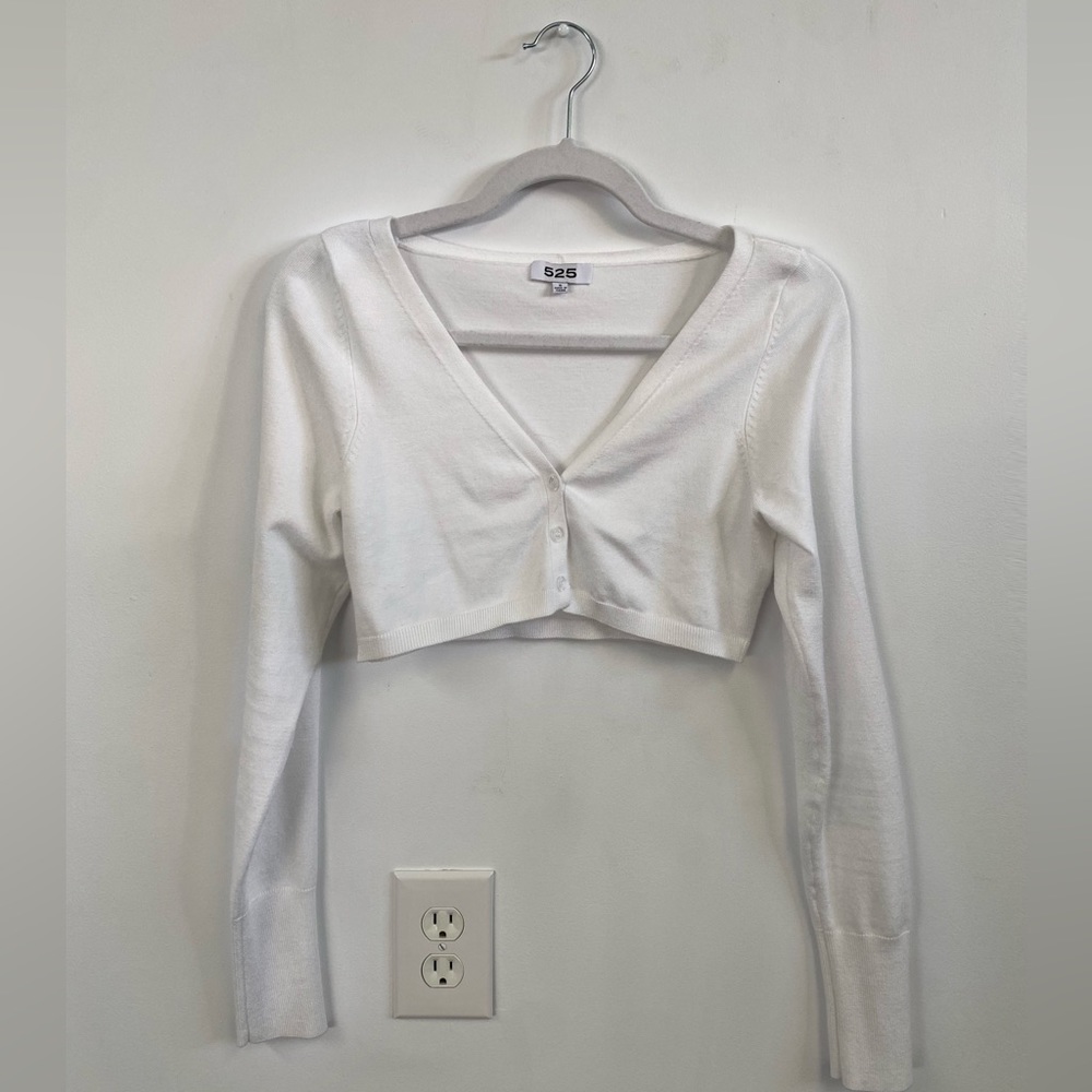 525 America Long sleeve Crop Bra Top